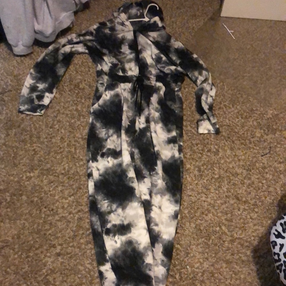 tie dye jumpsuit